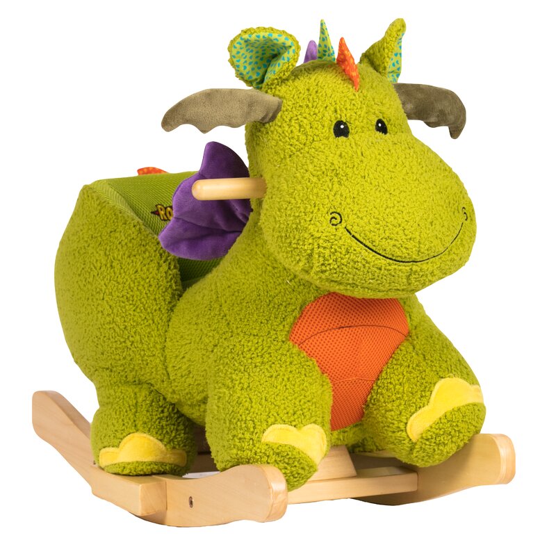 dagwood dragon plush rocker